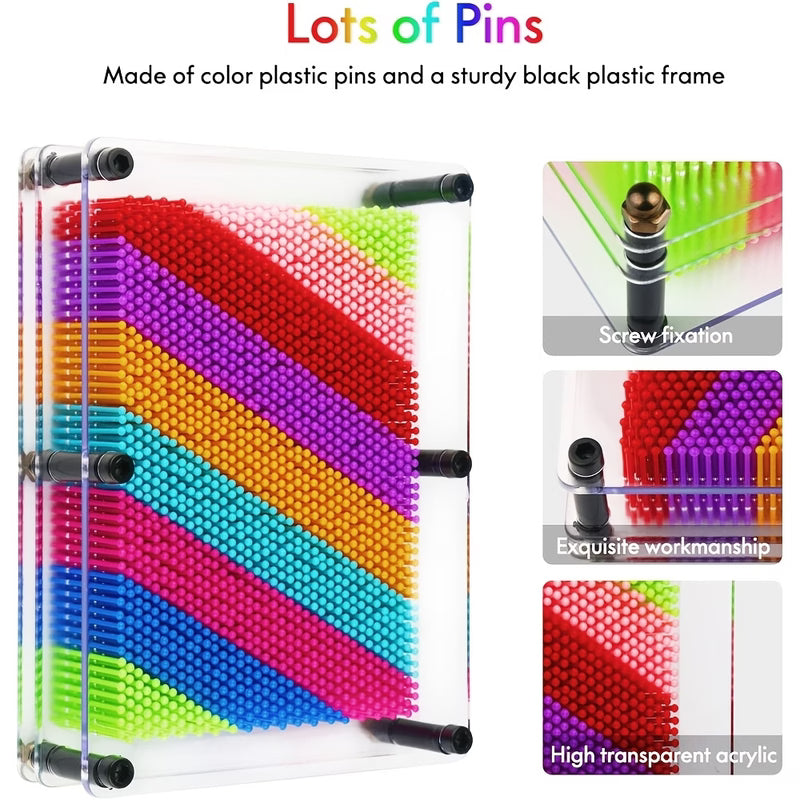 Colorful 3D Transforming Needle Painting Mold for Multi Purpose