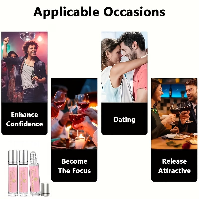 Venom Pheromone Roll on Perfume 0.34fl.oz 1 Pc for women long lasting Refreshing Floral Notes