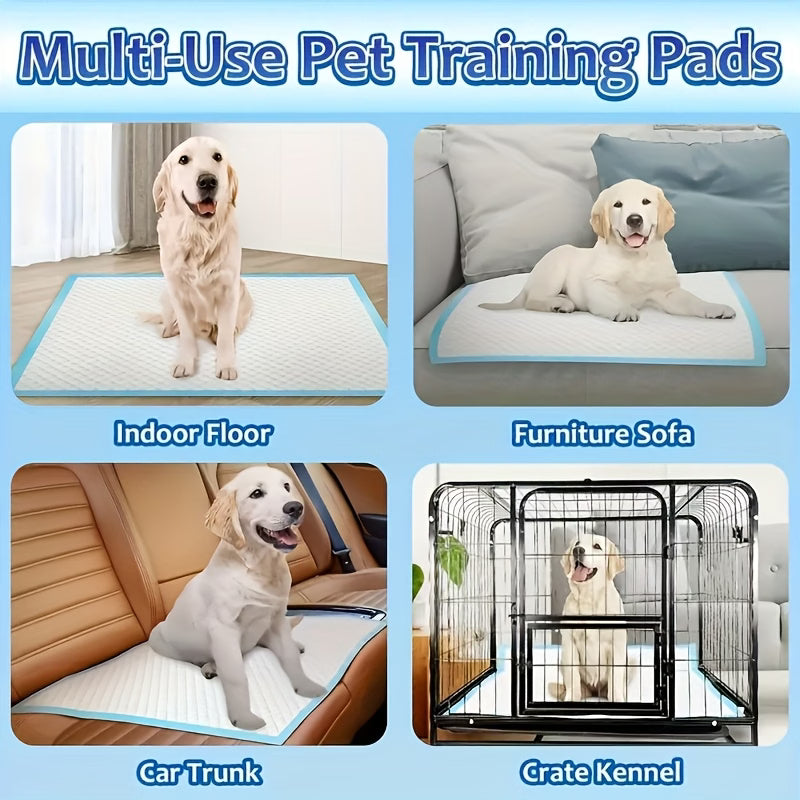 Extra Large Thick Dog Pee Pads 100 Count Heavy Duty Puppy Training Pads