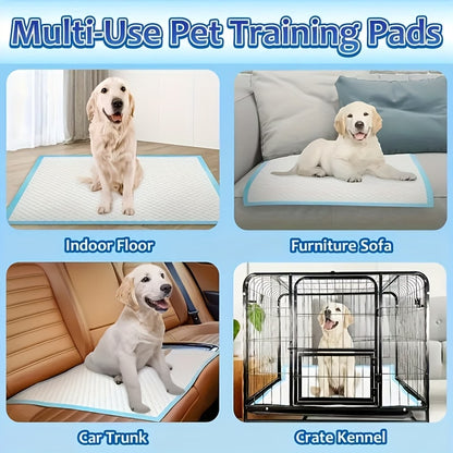 Extra Large Thick Dog Pee Pads 100 Count Heavy Duty Puppy Training Pads