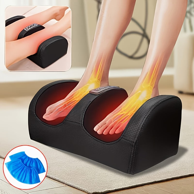 Foot Massager With Heat Function Suitable For Legs Feet And Arms Providing Deep Kneading And Compression