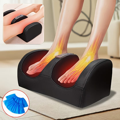 Foot Massager With Heat Function Suitable For Legs Feet And Arms Providing Deep Kneading And Compression