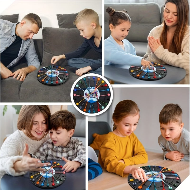 Kids Brain Boosting Tabletop Twisted Rope Unwinding Challenge Game