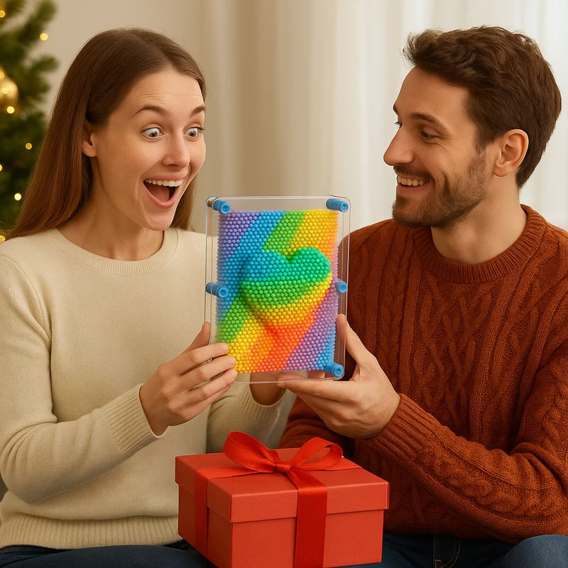 Colorful 3D Transforming Needle Painting Mold for Multi Purpose