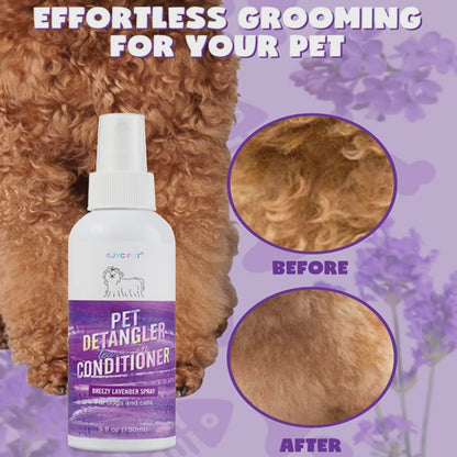 Dog Detangler Spray Included Leave-In Conditioner For Dogs